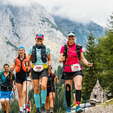 The Karwendelmarsch offers hikers and runners the opportunity to take on a physical challenge surrounded by spectacular unspoilt nature.