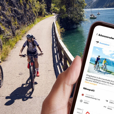 Mit der maps.achensee.com können Gäste ihren Sommerurlaub am Achensee planen.