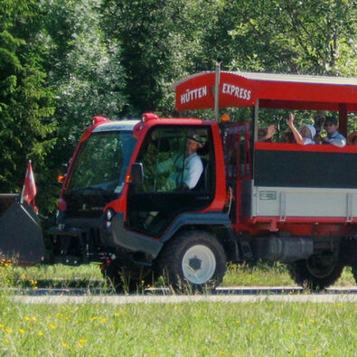 Hut express at Lake Achensee