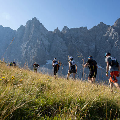 The Karwendelmarsch, which leads through the Nature Park Karwendel, is one of Tirol’s top annual sporting events.