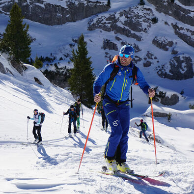Skitourengehen im Rofan am Achensee Eine Skitour inmitten der Winterlandschaft des Rofangebirges ist ein besonderes Erlebnis.