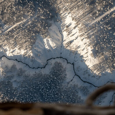 Ballonfahren im Winter Mit dem Heißluftballon über die Winterlandschaft des Karwendelgebirges schweben und das Gebiet somit aus der Vogelperspektive erleben.
