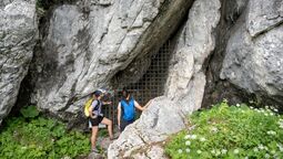 Rhaetian inscriptions below the "Schneidjoch"