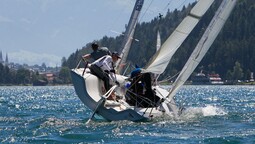 sailing trip on Lake Achensee