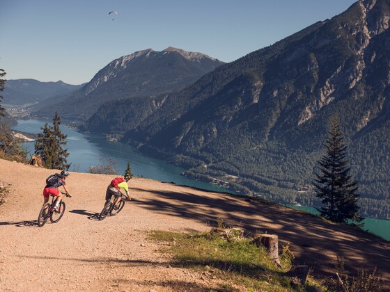 Sportliche Biketage am Achensee