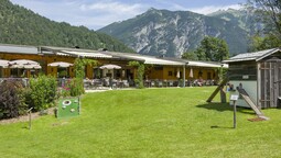 Bergbauerngolf Anlage gegenüber der Langlaufstüberl Terrasse