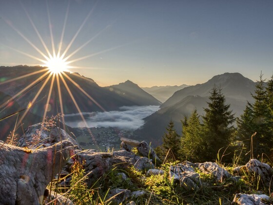 Gipfelsieg mit Seeblick